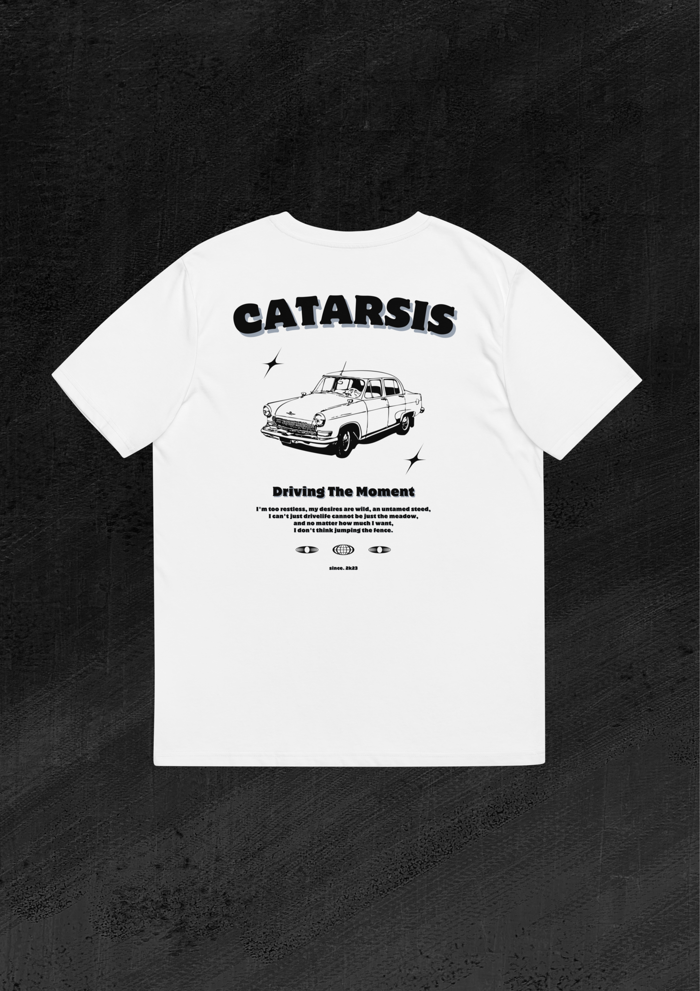 T-Shirt Eternals "Street Driving White"