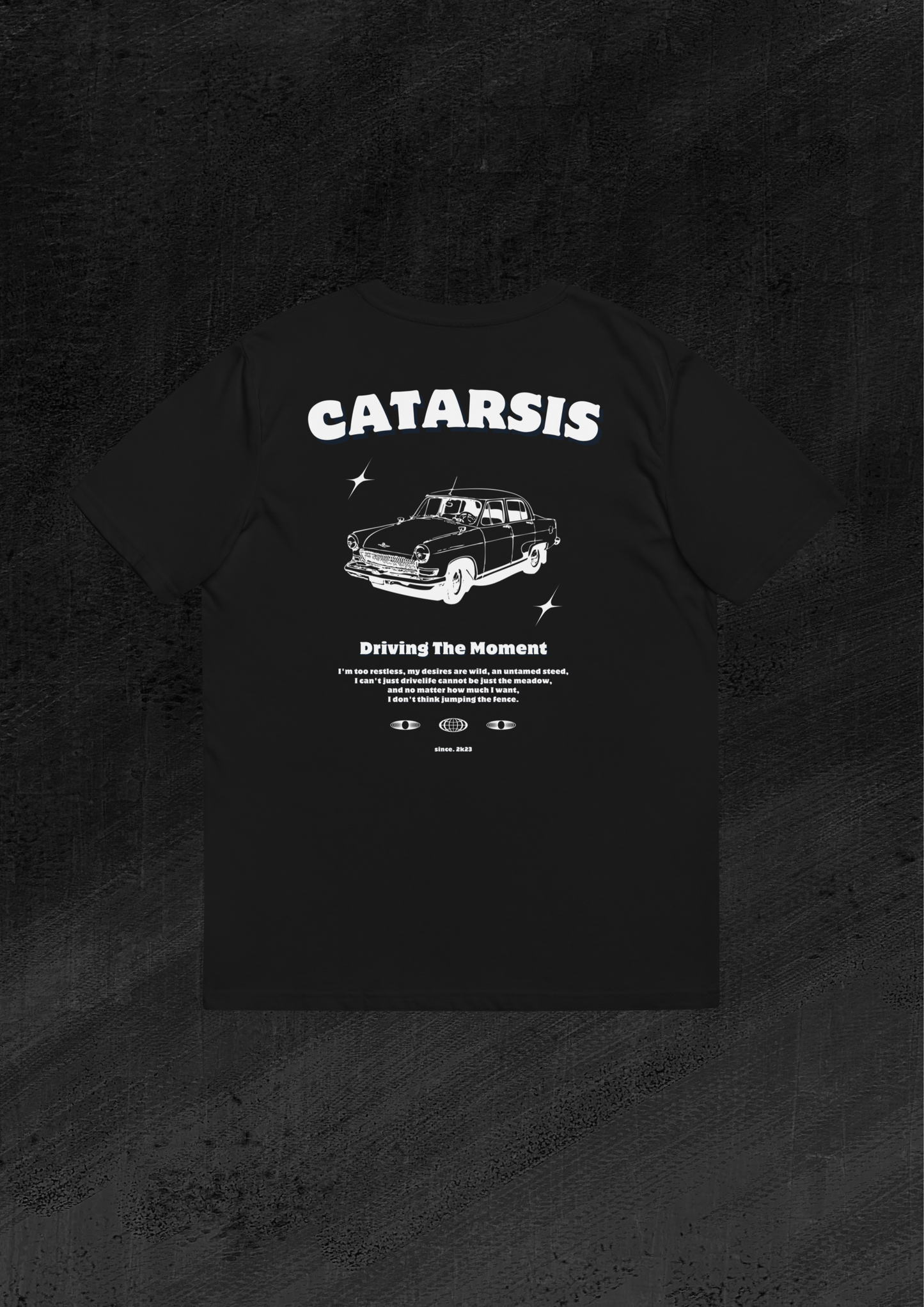 T-Shirt Eternals "Street Driving Black"